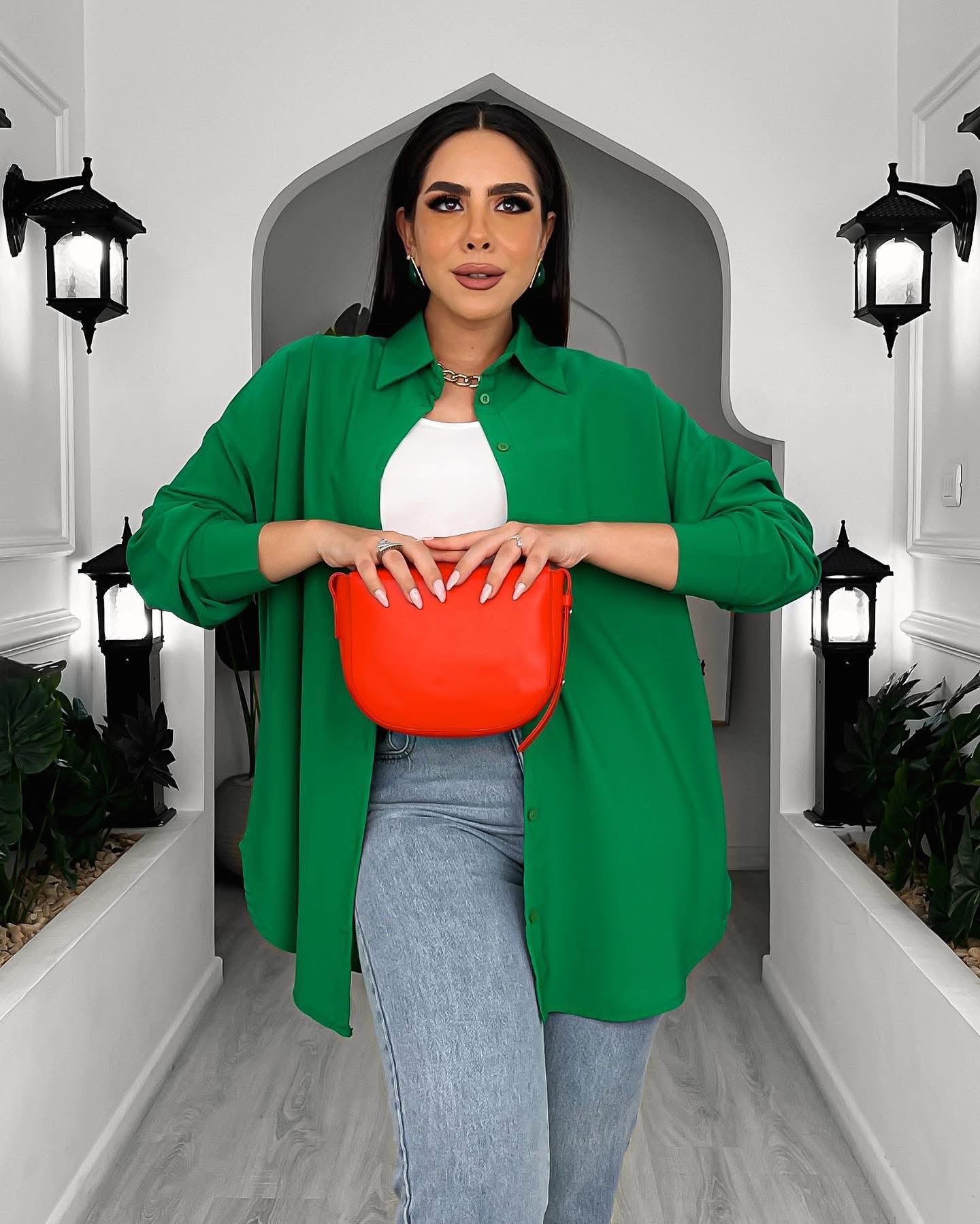 Shirt Spanish linen( كتان اسباني ) -008