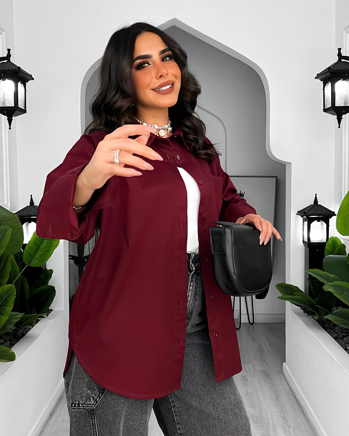 Shirt Spanish linen( كتان اسباني ) -009